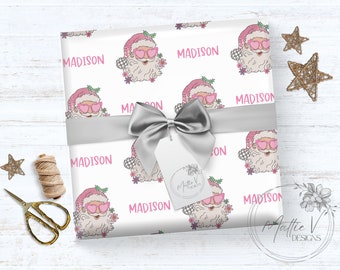 Personalized Wrapping Paper | Christmas Gift Wrap | Name Gift Wrap | Custom Gift Wrap