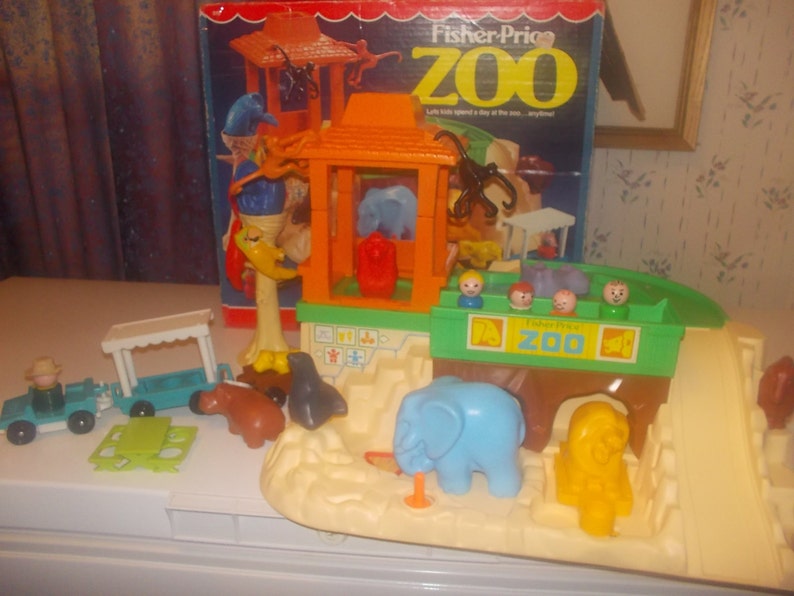 fisher price zoo vintage