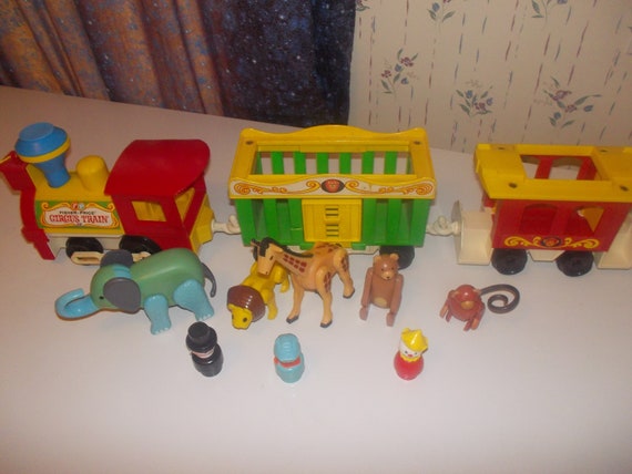 fisher price little people circus train