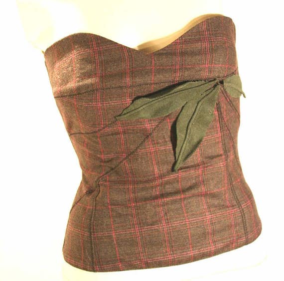 Corset / top under a jacket / top with bra cups /