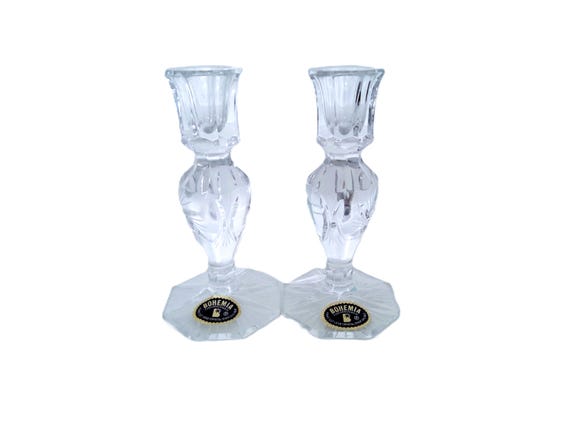 ボヘミアングラス　クリスタル　500pk キャンドルホルダー/スタンド ボヘミアングラス クリスタル 500pk キャンドルホルダー/スタンド