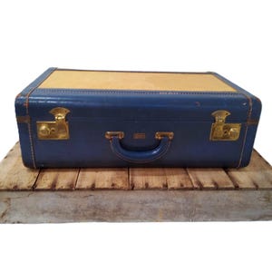Valise Vintage Déco Cuir - Louise Vintage