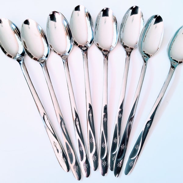 thumbnail image 2 of Vintage International Silver Americana Star Stainless Flatware – USA Made 2 of 6