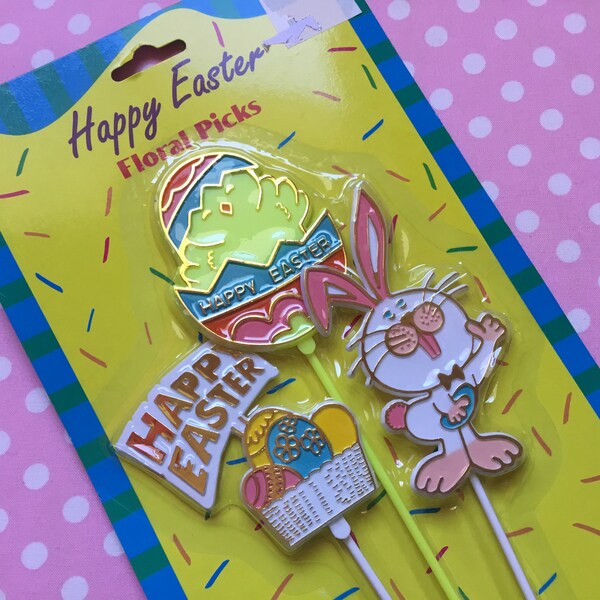 Easter Floral Picks Etsy