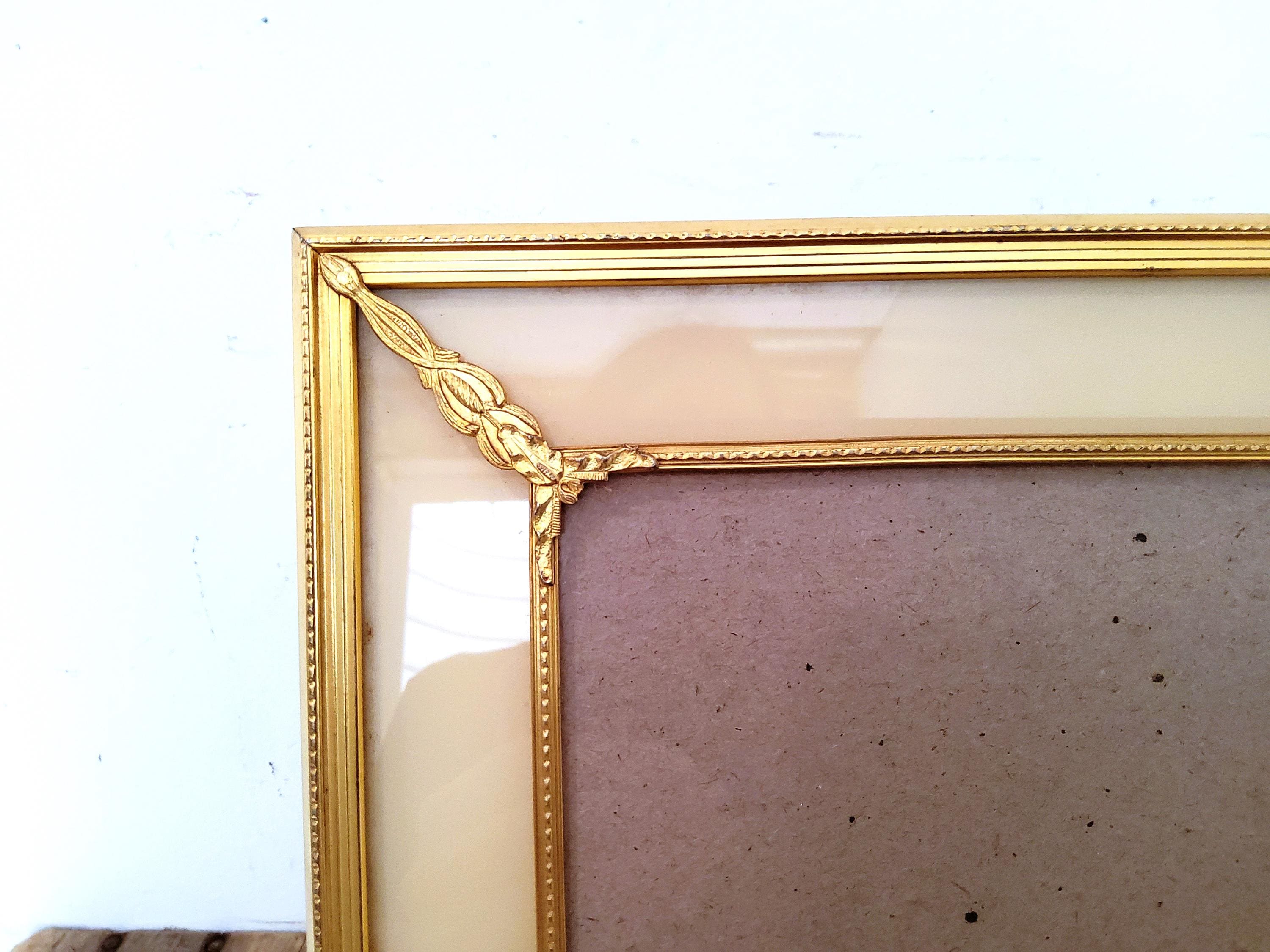 Art Deco Reverse Painted Frame - Etsy