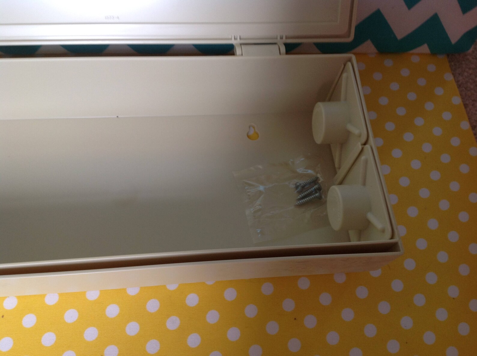 NOS New Tupperware foil dispenser wax paper dispenser 1572 Etsy