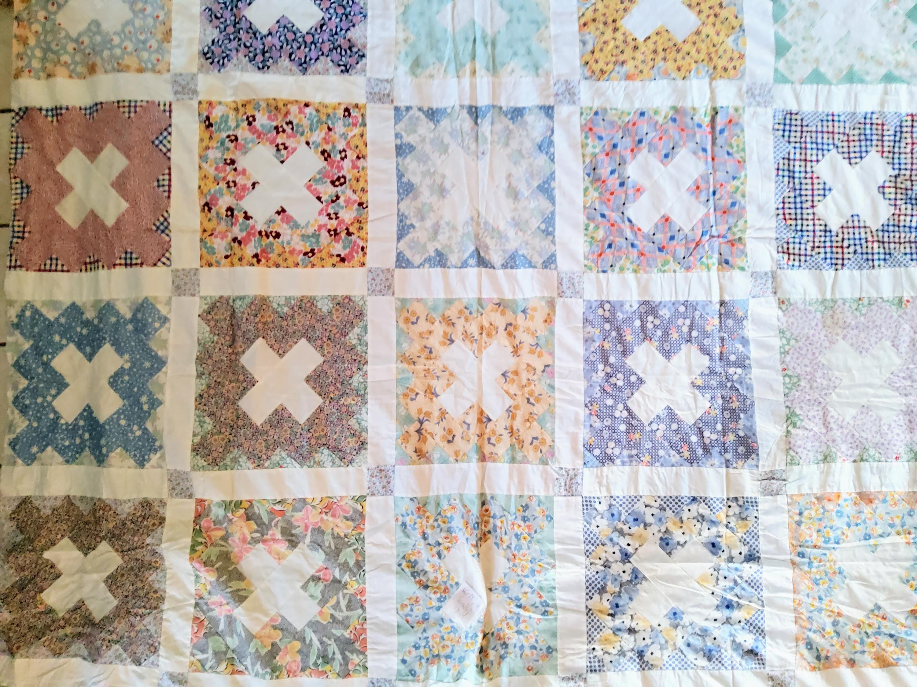 Antique quilt top - Etsy 日本