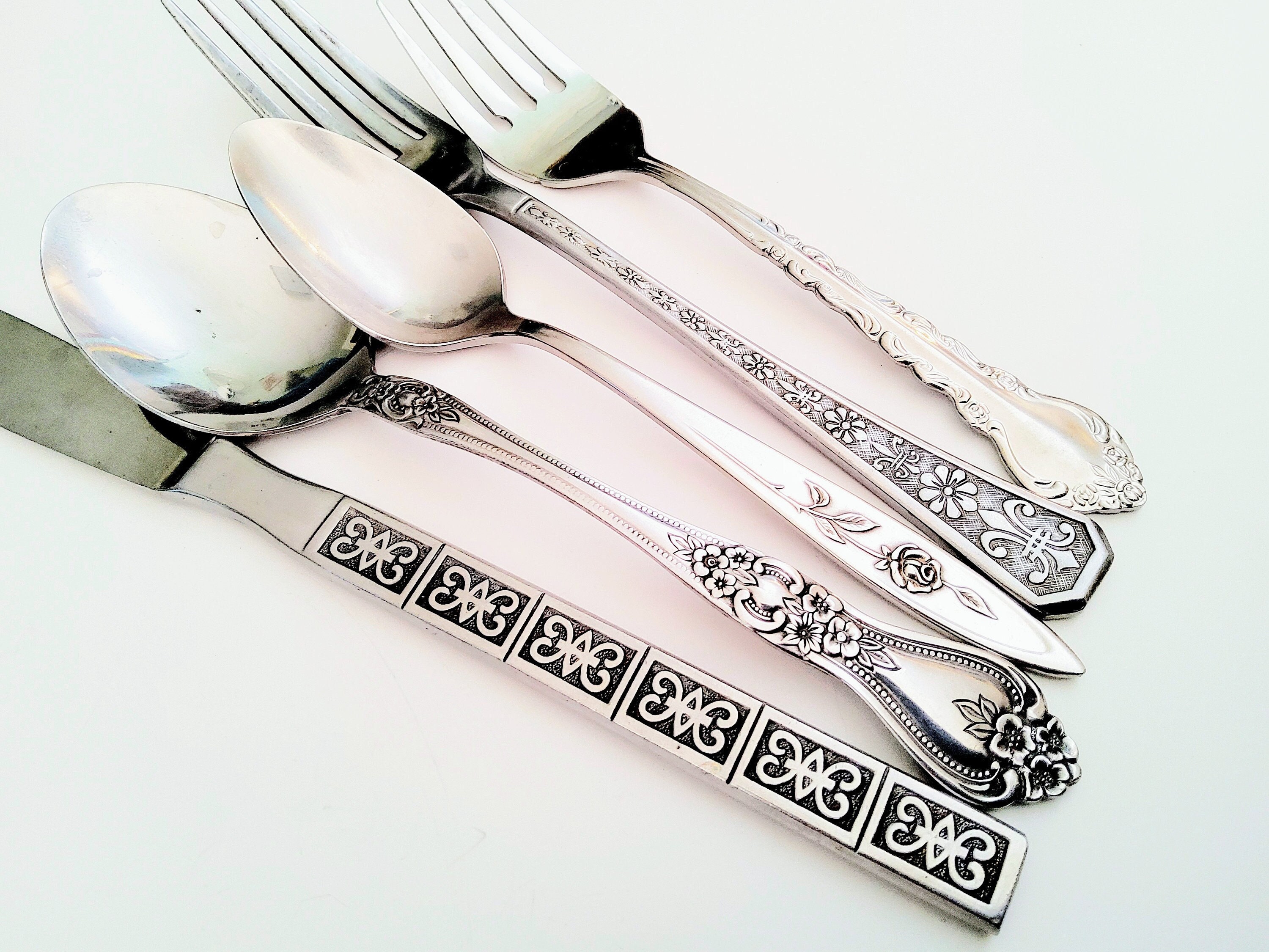 Vintage flatware set 12 - Etsy 日本