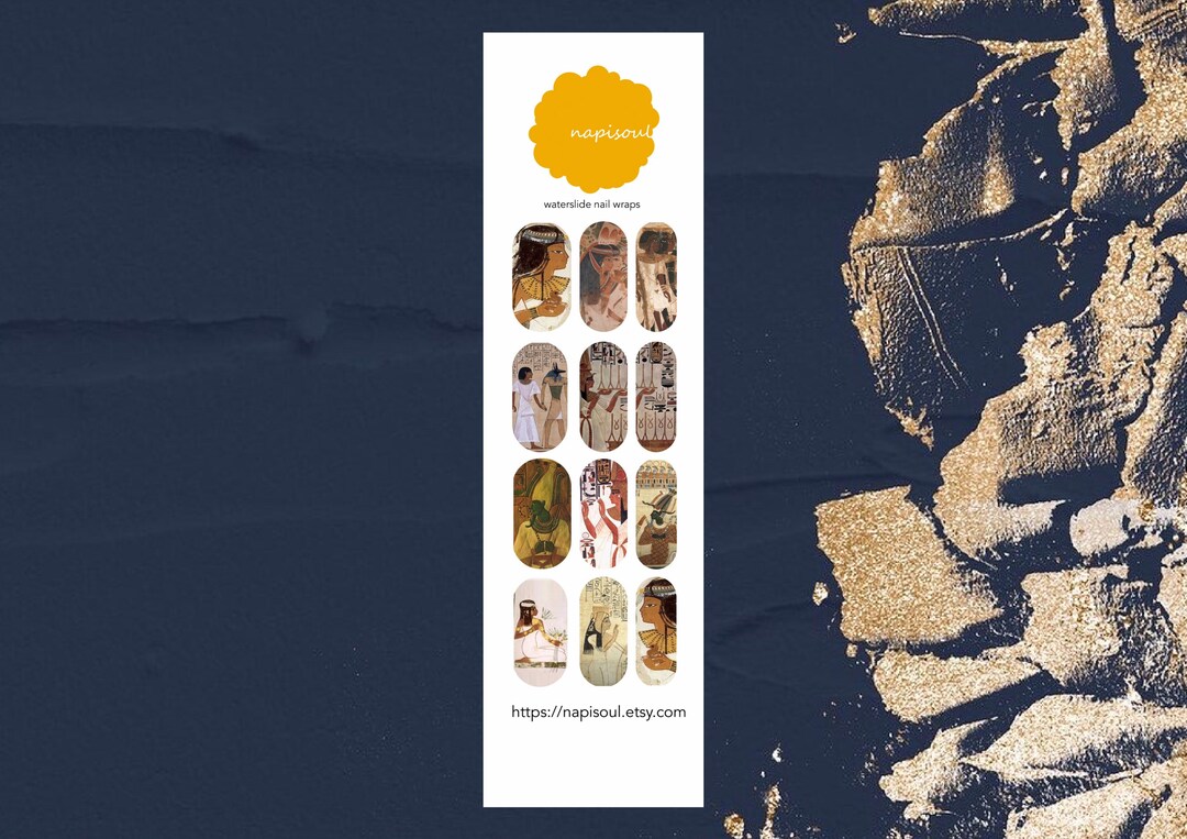 12 Ancient Egyptian Sticker sheets - Paper and Cake
