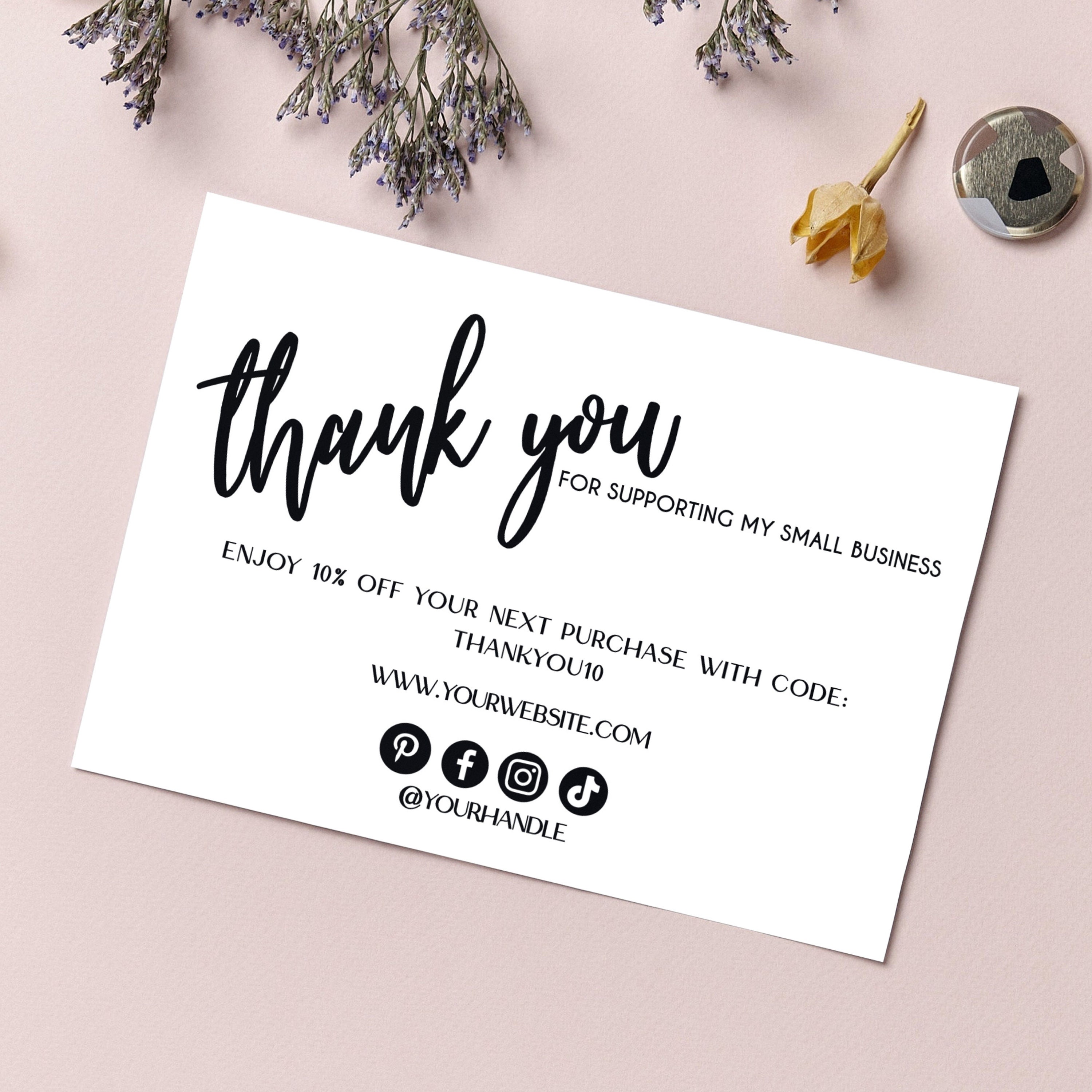 thank you for supporting my business thank you for supporting my business
