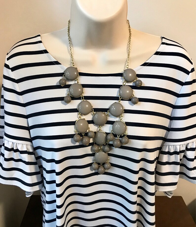 Fiesta Red Bubble Bib Beaded Chandelier Statement Necklace More Colors