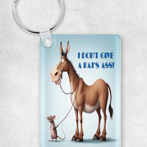 Sarkastische Hausfrau Schlüsselanhänger Schlüsselanhänger - Einzigartige Designs - Tolle Geschenkidee - Lustige Grafik