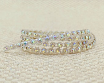 6 Mm CLEAR Self Adhesive Rhinestone Bling Strips, Wedding Favor Boxes, DIY  Iphone, Card Making, Embellishments, 190 Pieces 