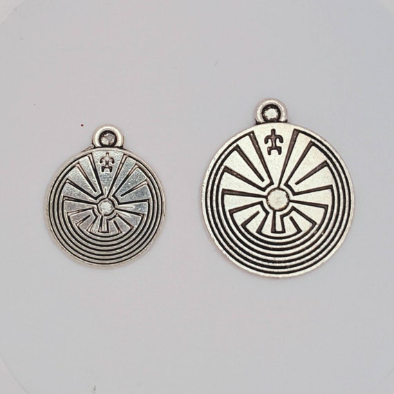Man in the maze pendent