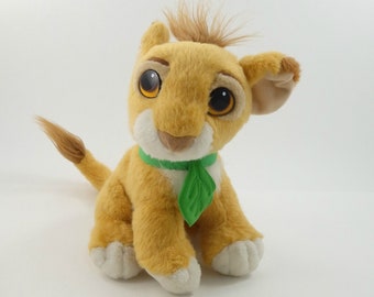 purring simba plush