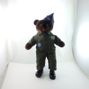 Bear ForceS Of America US Army Small Stuffed Plush Teddy