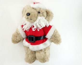 kris kringle stuffed dog