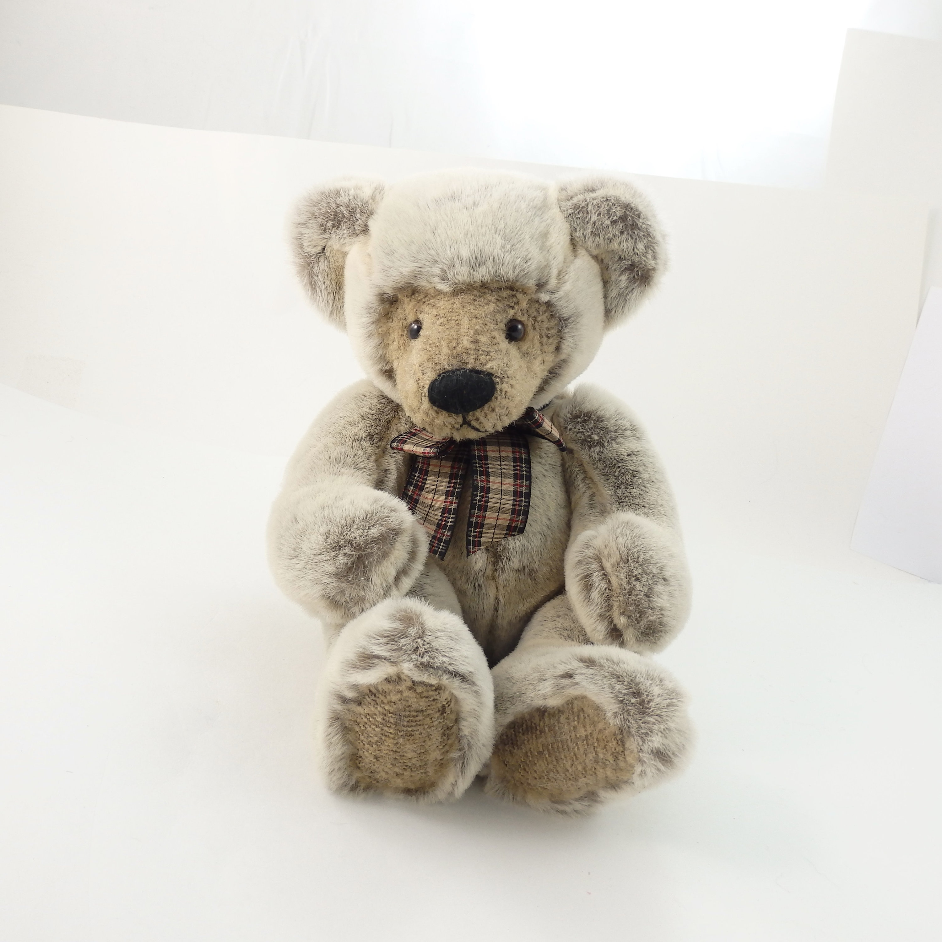 Vintage 90s Russ Teddy Bear Plush Toy Wesley Brown Bear Etsy