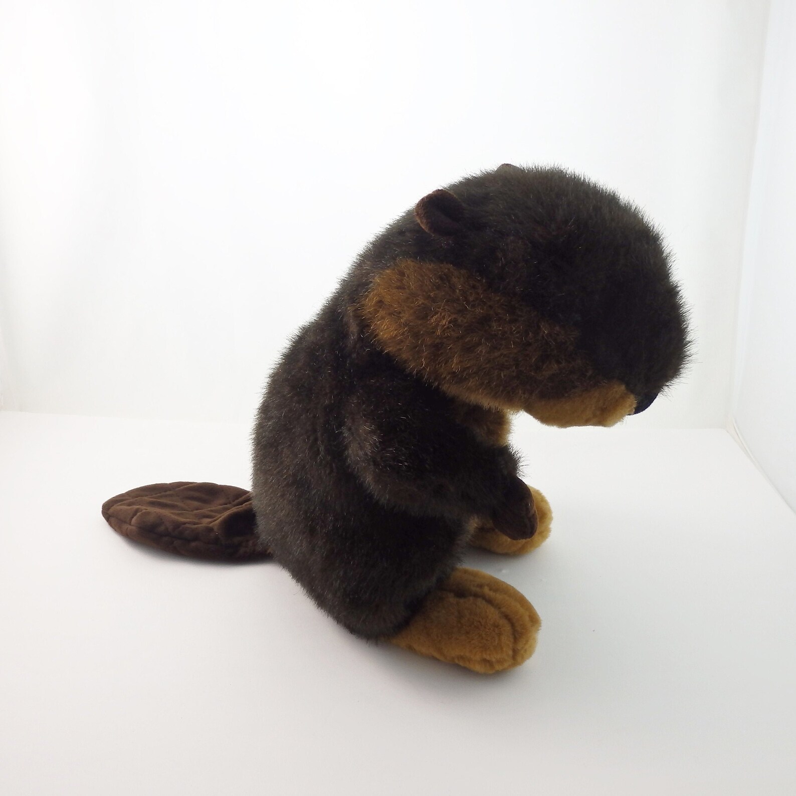 Vintage 80s Beaver Plush Toy Stuffed Animal Stuffed Beaver Etsy
