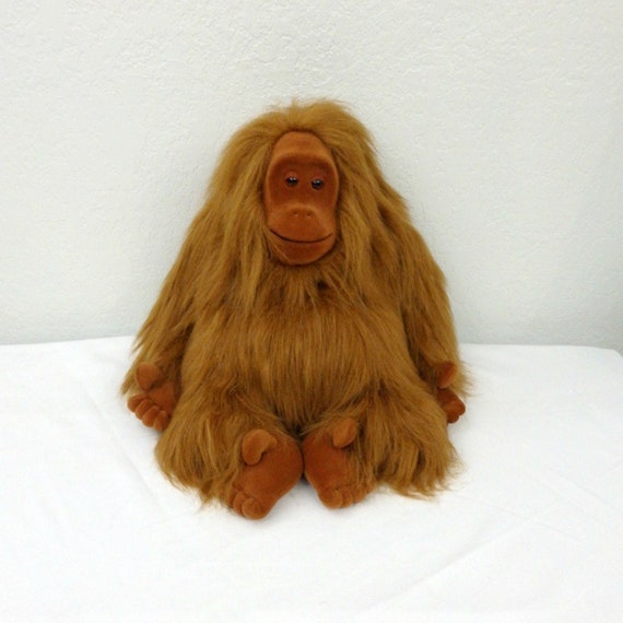 stuffed orangutan