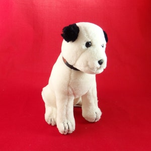 Vintage 90s Dakin RCA Dog Plush Toy, Nipper Stuffed Dog Plushie, Stuffed Animal, Dakin Plush Dog, Stuffed Toy, Puppy Plush