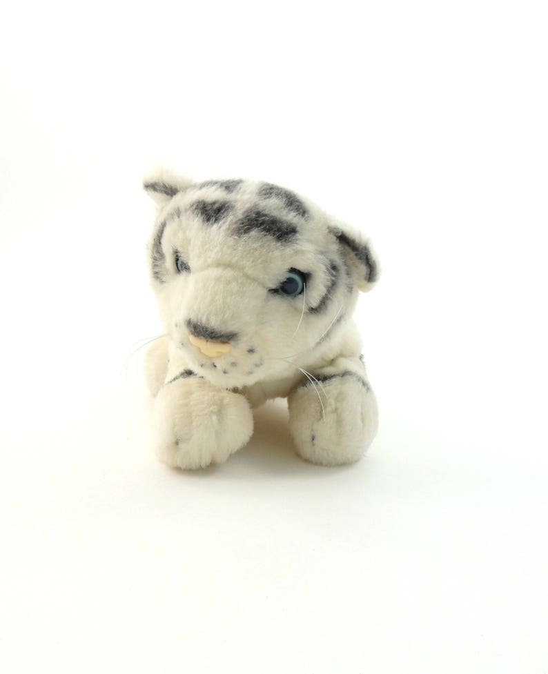 doudou tigre blanc