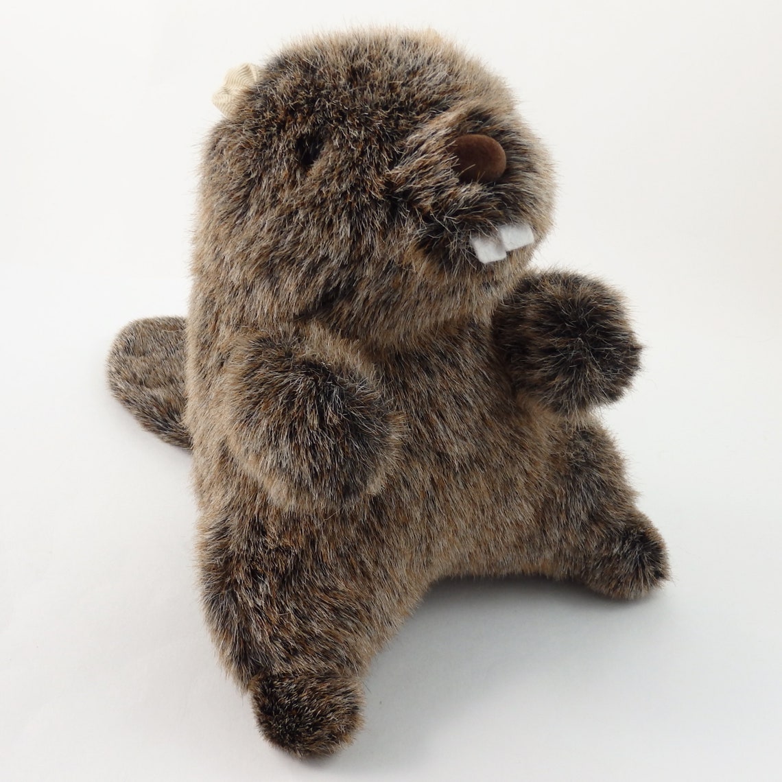 Vintage 80s Fiesta Beaver Plush Toy Stuffed Animal Stuffed Etsy