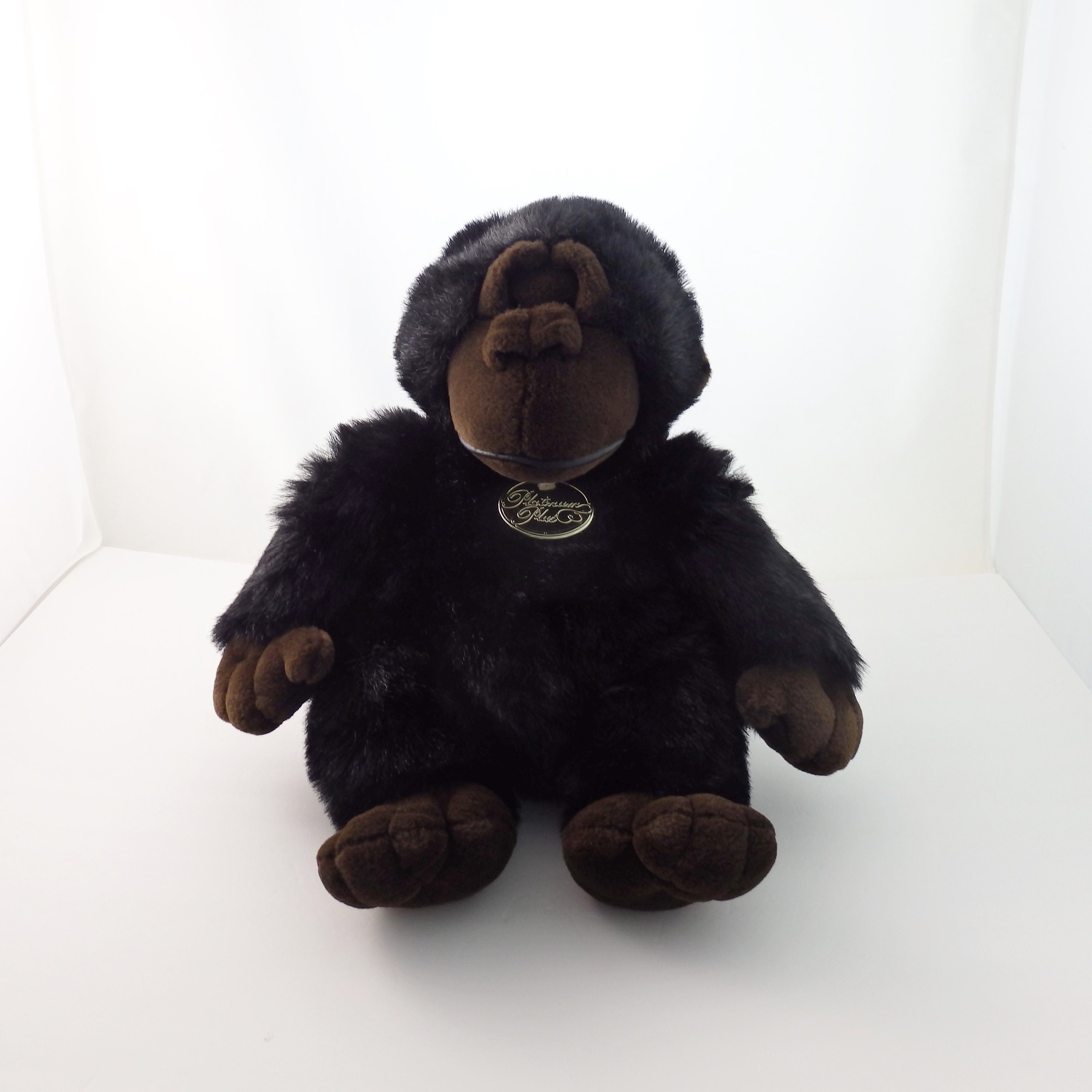 Vintage Platinum Plush Gorilla Plush 