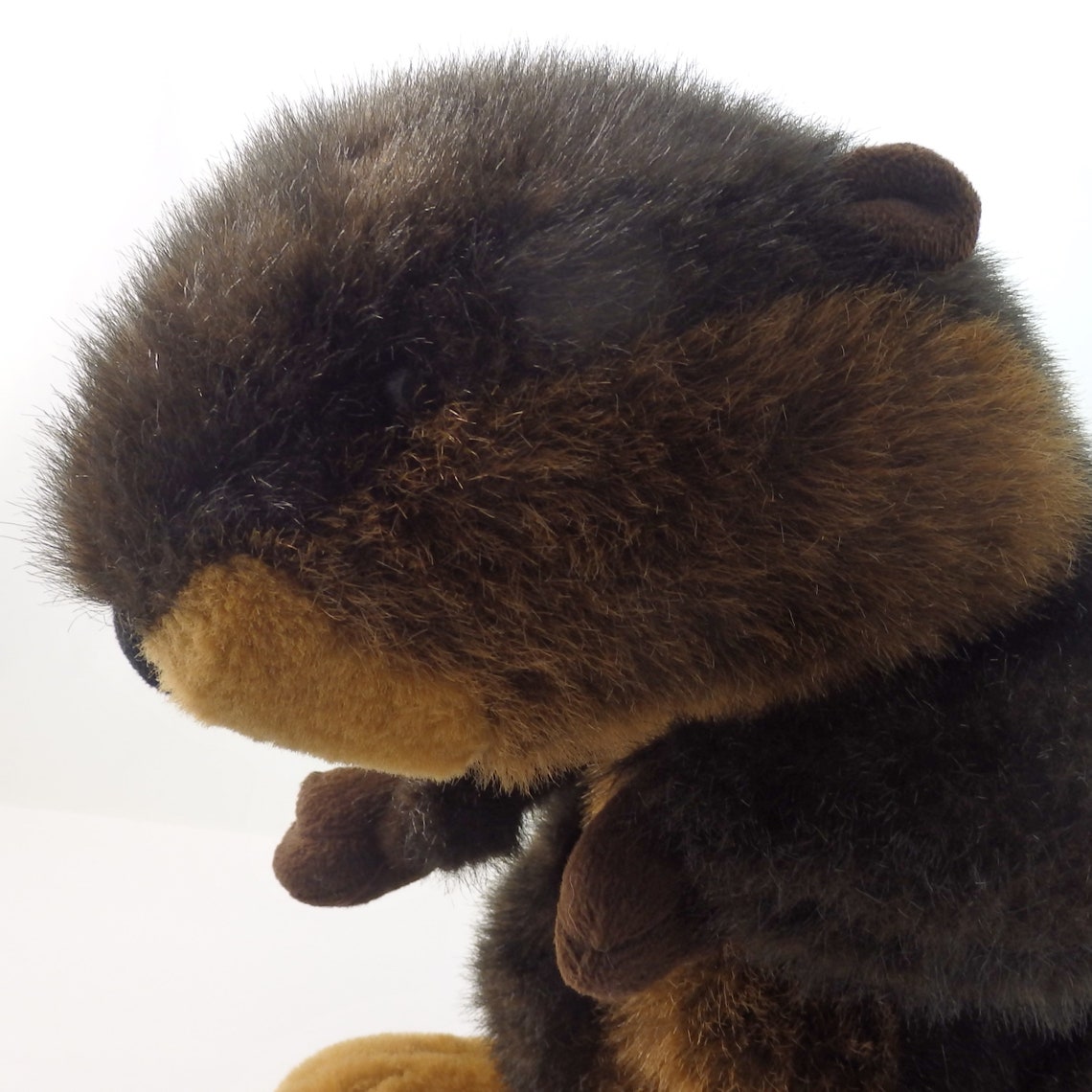 Vintage 80s Beaver Plush Toy Stuffed Animal Stuffed Beaver Etsy