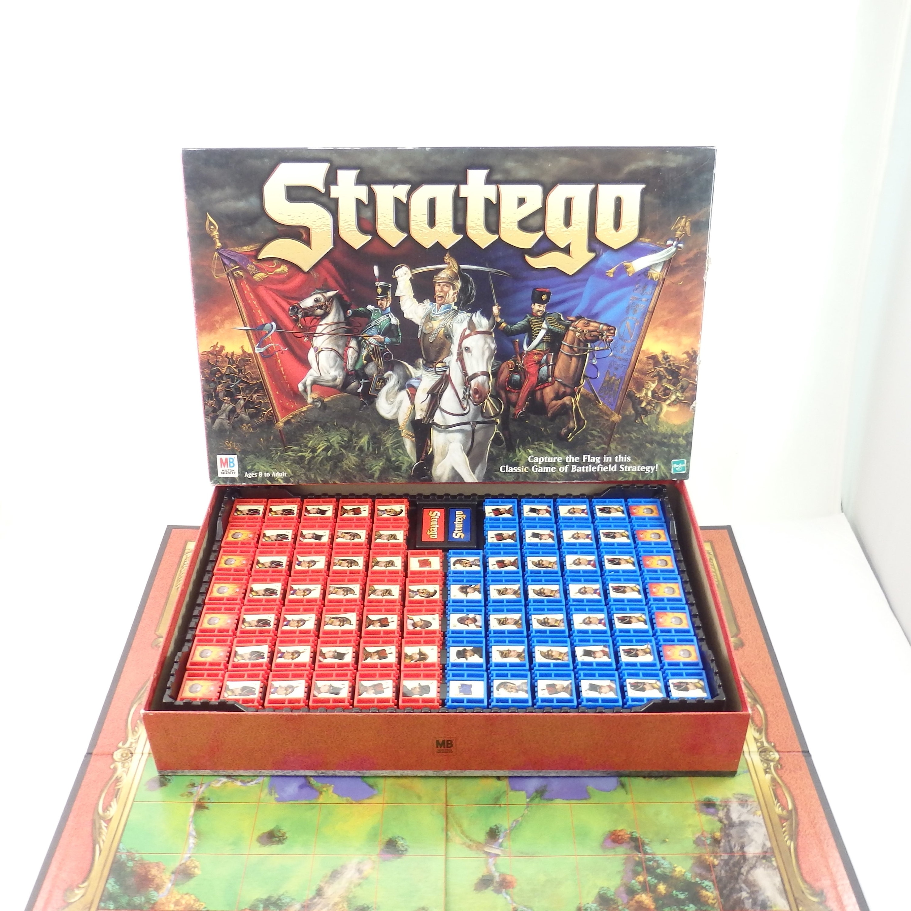 Vtg 1992 ORIGINAL STRATEGO German Edition Board Game from JUMBO 100%  COMPLETE