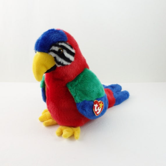 parrot cuddly toy