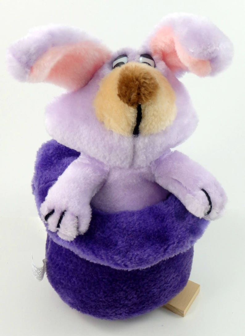 Vintage 80s Rabbit in a Hat Bunny Plush Toy Magic Show | Etsy