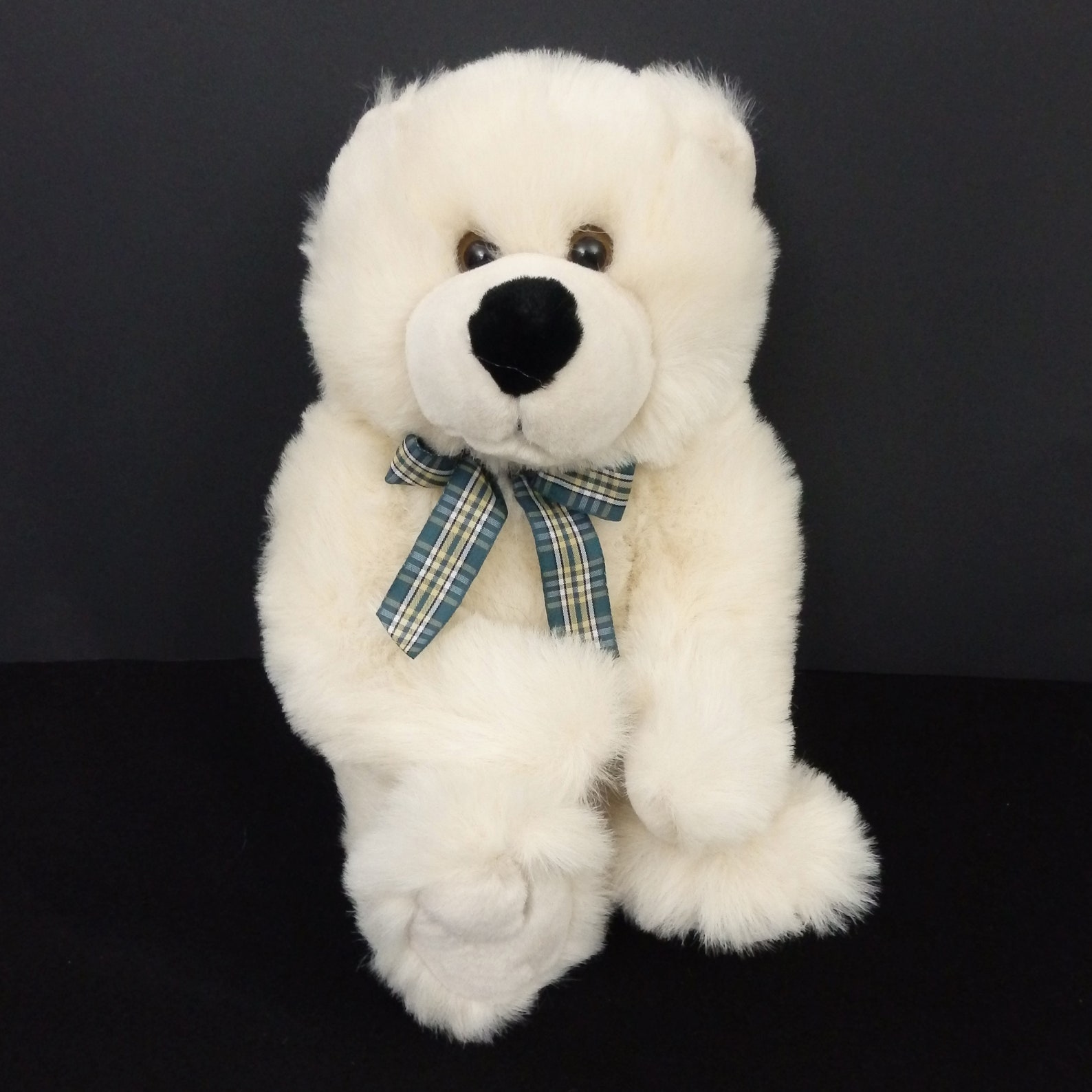 Vintage Off White Bear Plush Toy Teddy Bear Plushie Plush | Etsy