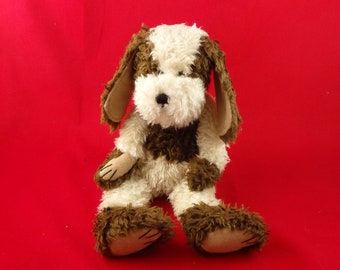 scruffy stuffed dog