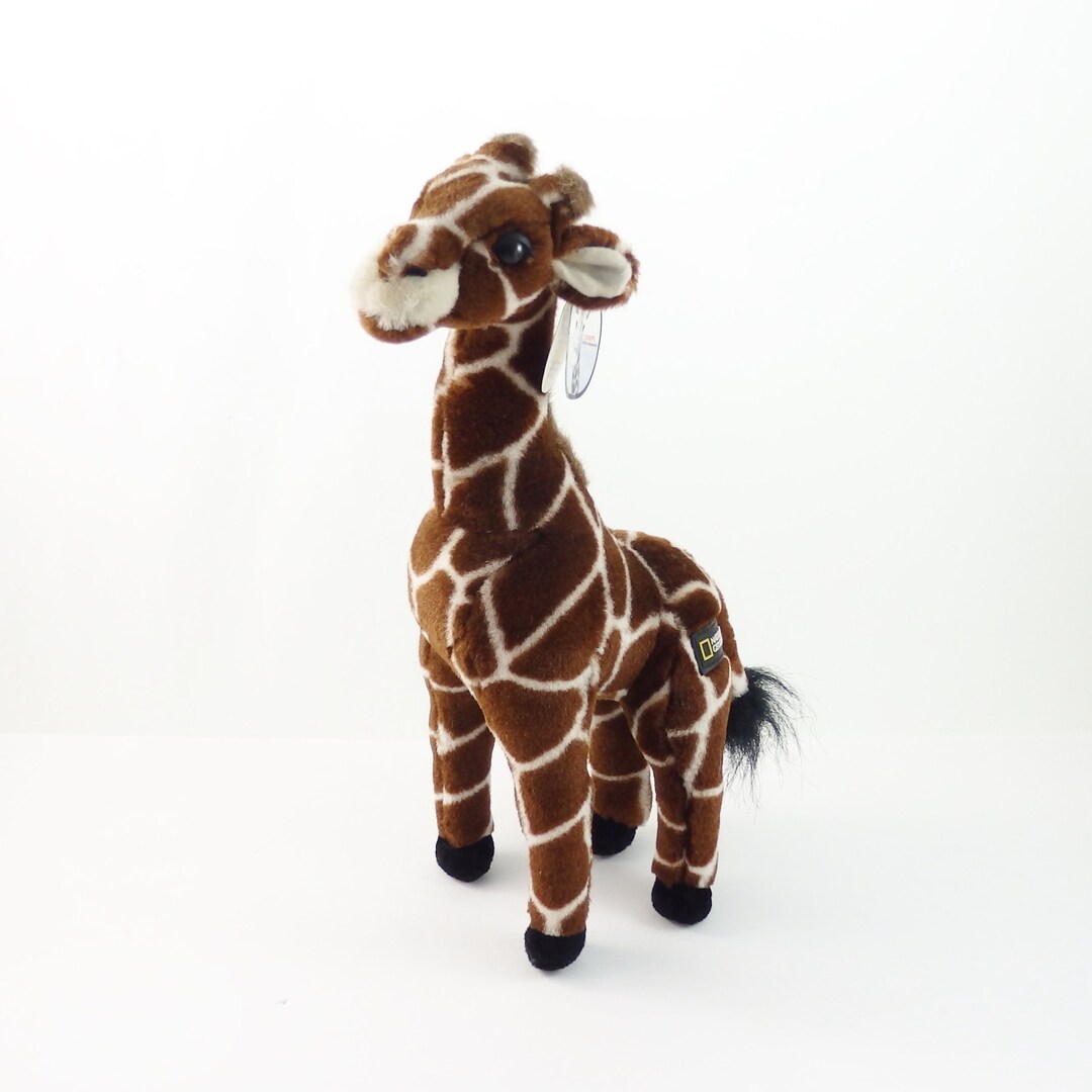 Vintage National Geographic Giraffe Plush Toy Stuffed Giraffe - Etsy