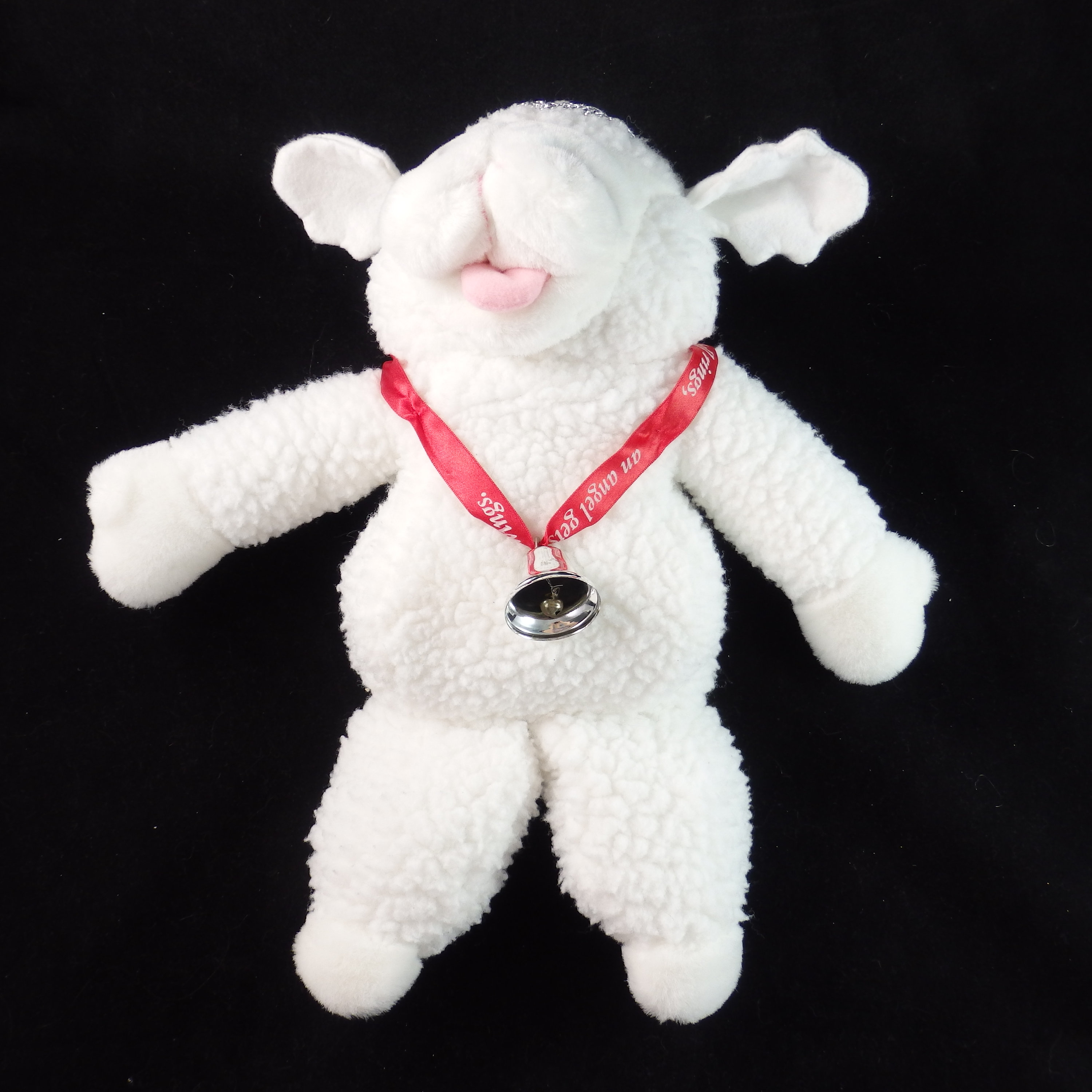 Vintage Shari Lewis Christmas Angel Lamb Chop Puppet, Hand Puppet, Lamb ...