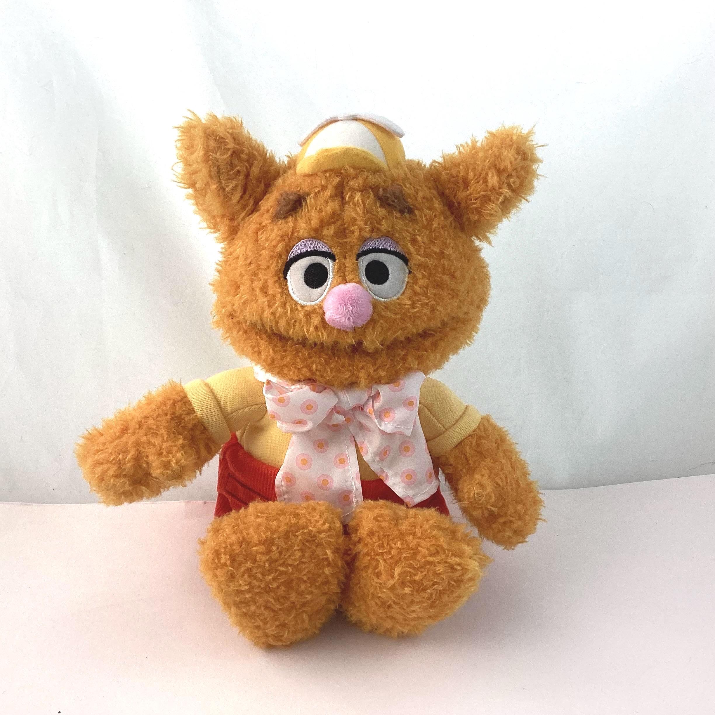 Muppet Babies Fozzie Plush Toy, Muppets Plush, Disney Baby Fozzie Bear ...