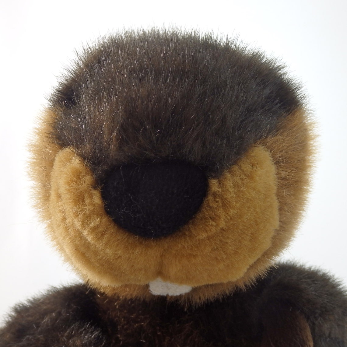 Vintage 80s Beaver Plush Toy Stuffed Animal Stuffed Beaver Etsy