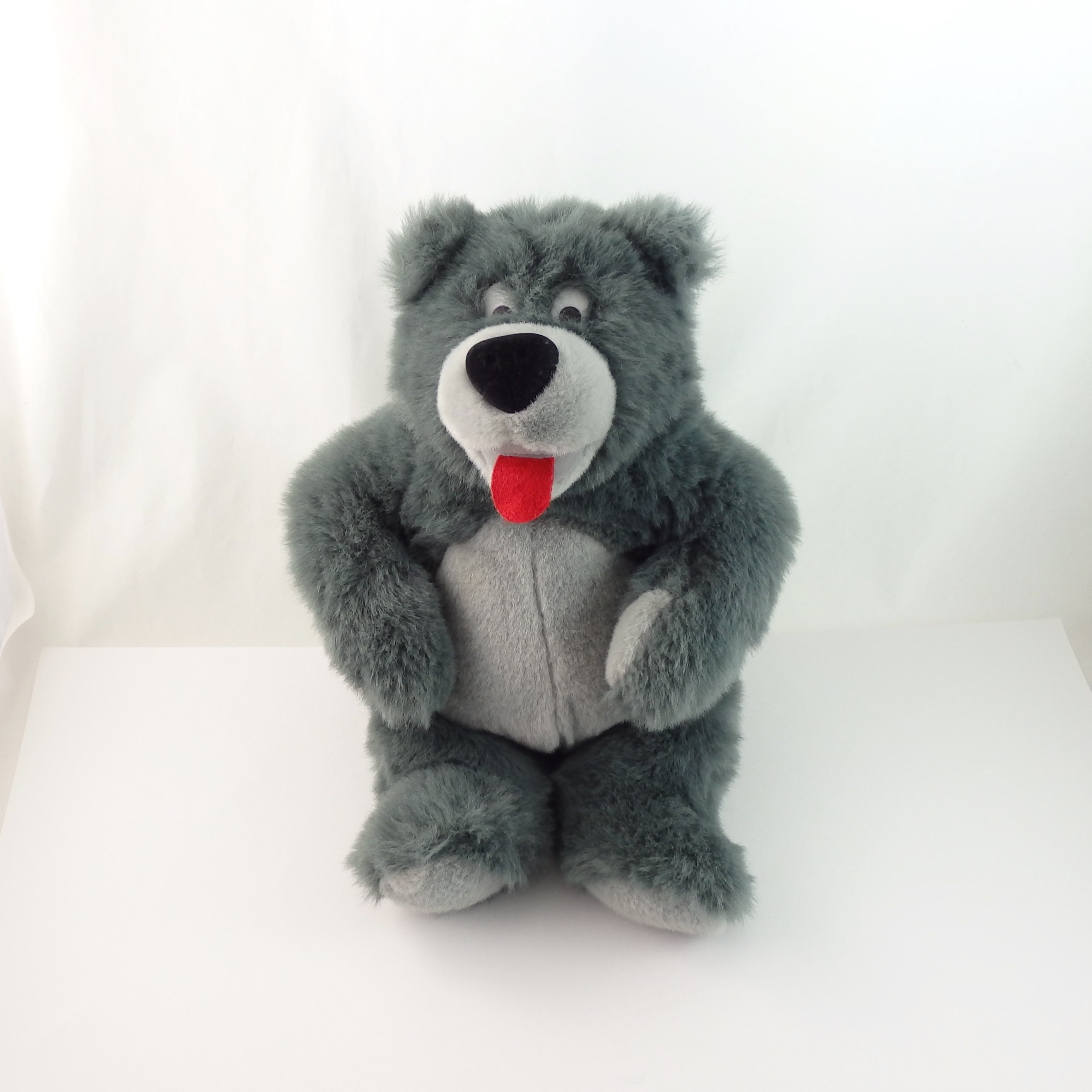 Jungle Book Baloo Bear Plush Toy Stuffed Animal Jungle Book Vintage Disney  -  Sweden