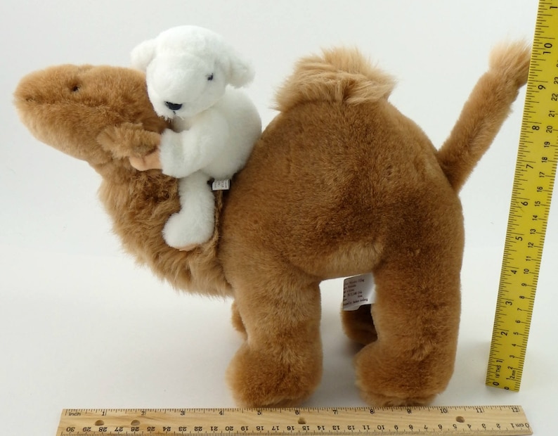 Hump Day Camel Vintage 80s Camel Plush Stuffed Camel Camel Lover North American Bear Company White Bear Dromedary Camel Gift