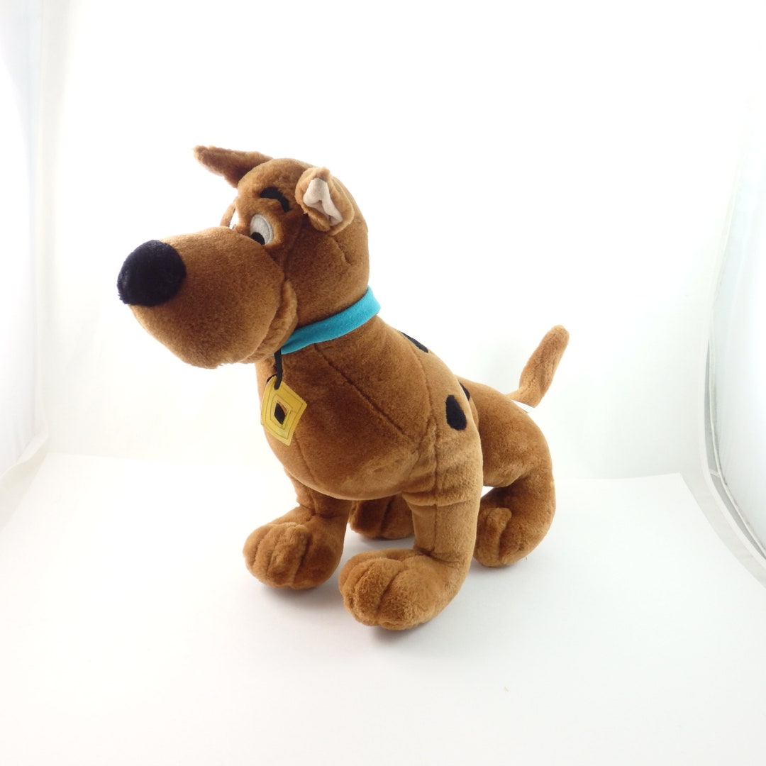 Vintage Scooby Doo Plush Toy Warner Bros Plush Dog Stuffed Etsy