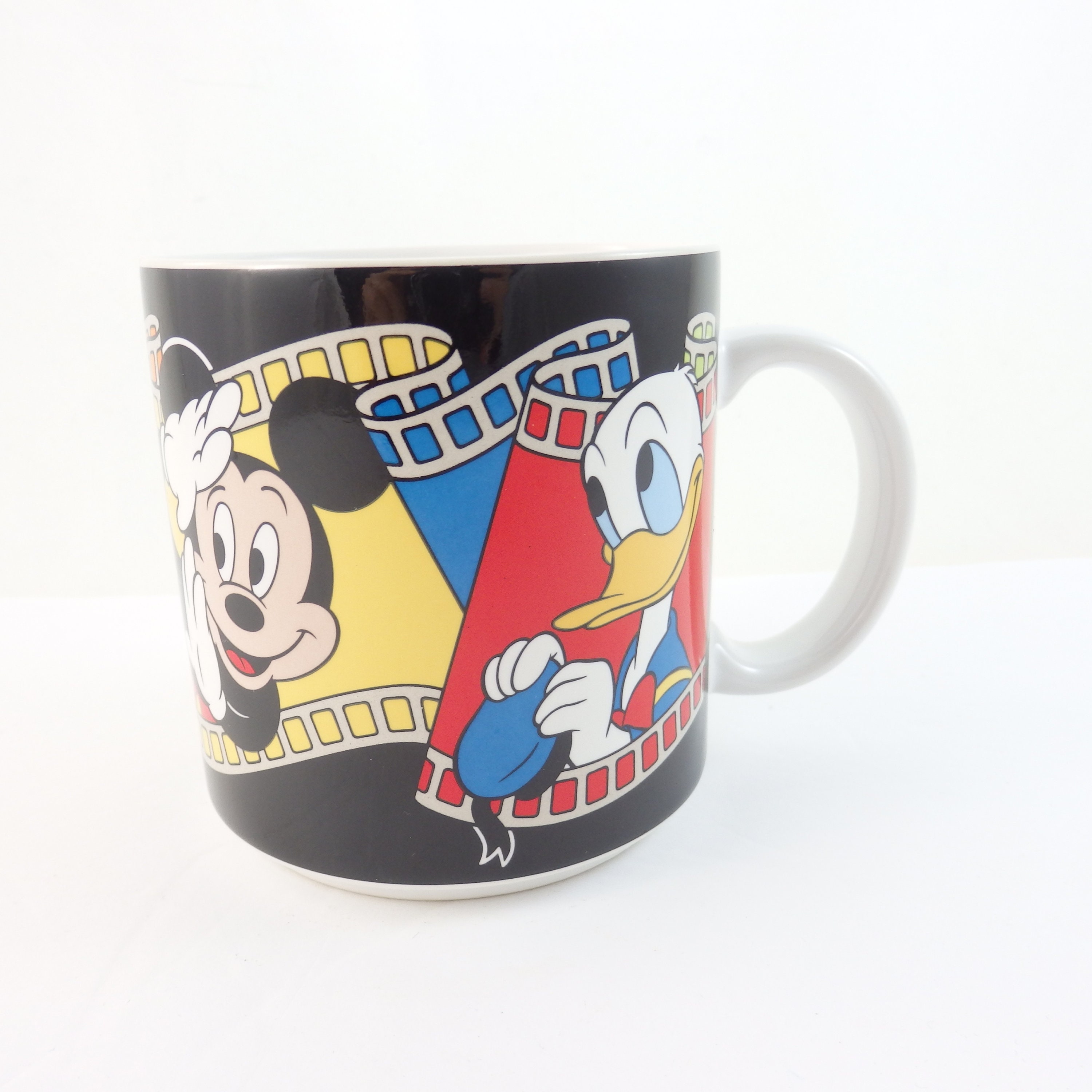 Disney Mickey Mouse Vintage Mugs Cute Cartoon Donald Duck Coffee