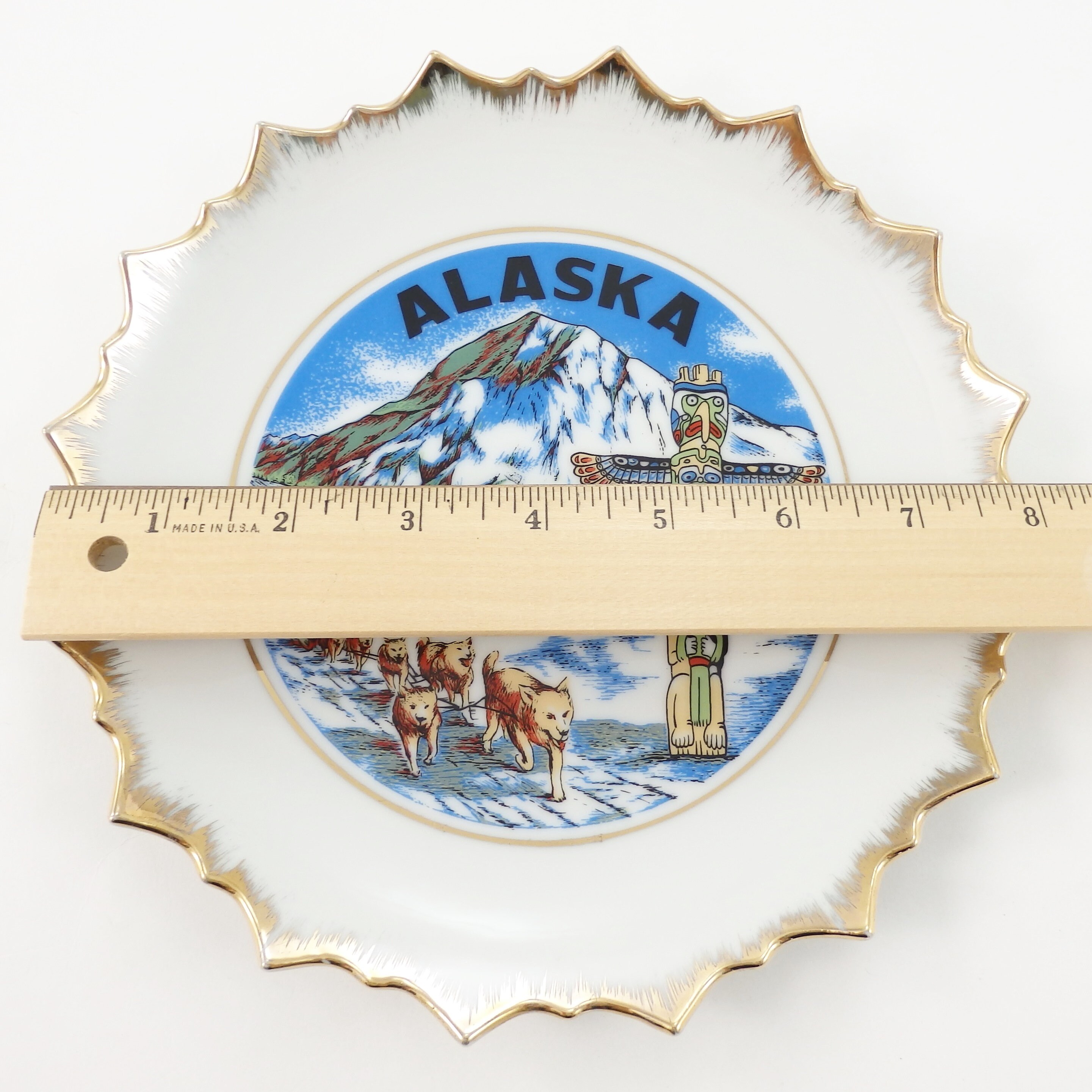 Vintage Alaska Teller 2er Set Home State Teller Alaska Etsy