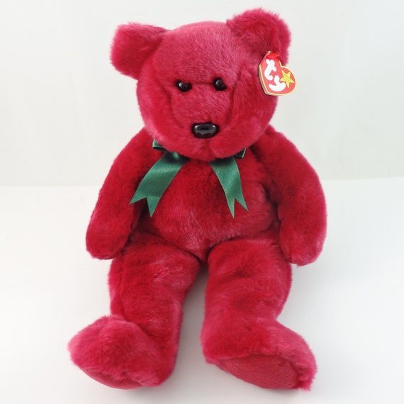 Maroon cheap teddy bear
