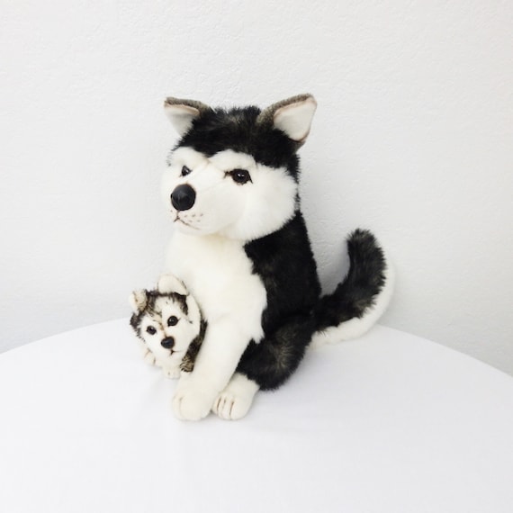 Husky plush toy australia Clearance
