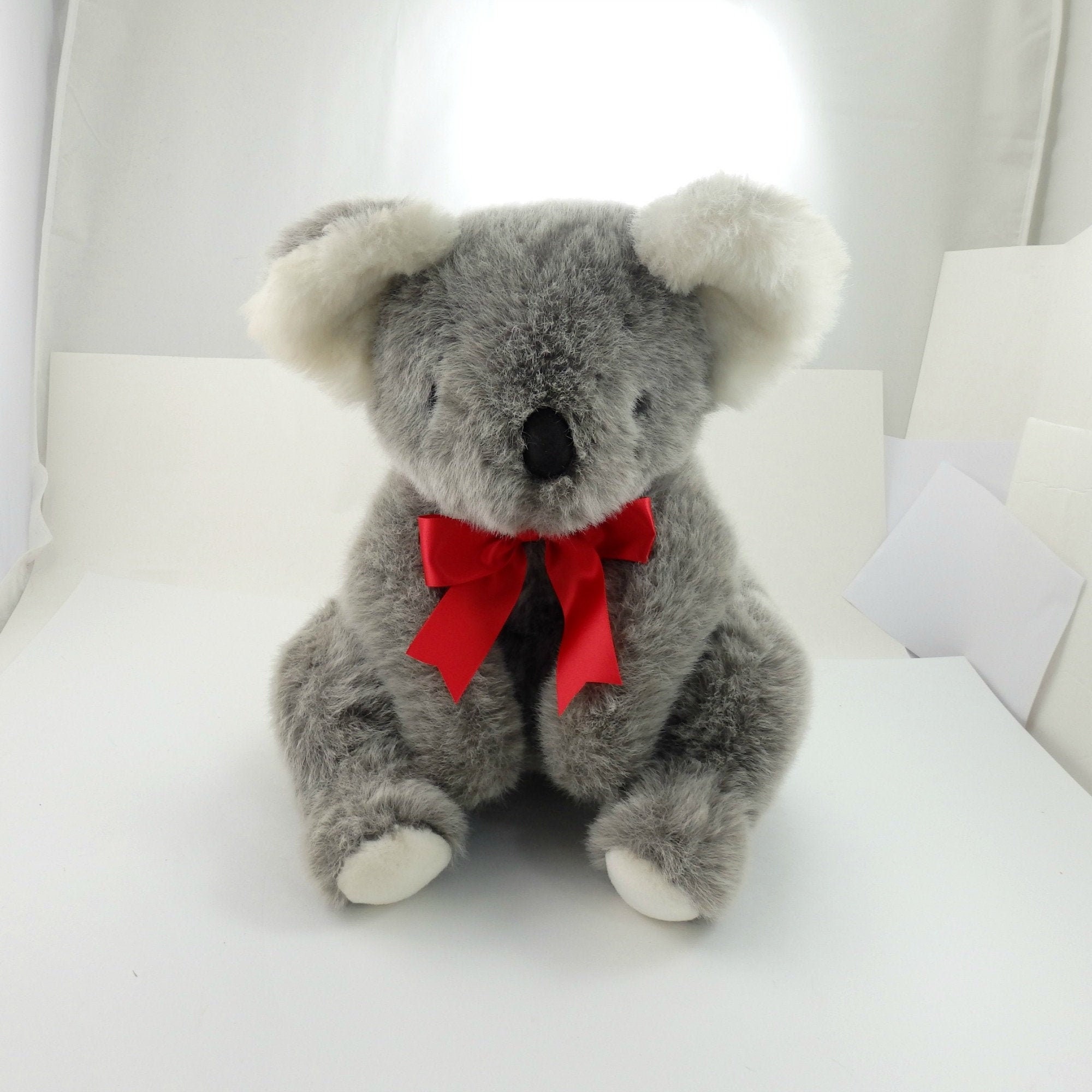 Vintage 80s Koala Bear Plush Toy Stuffed Animal Stuffed Etsy