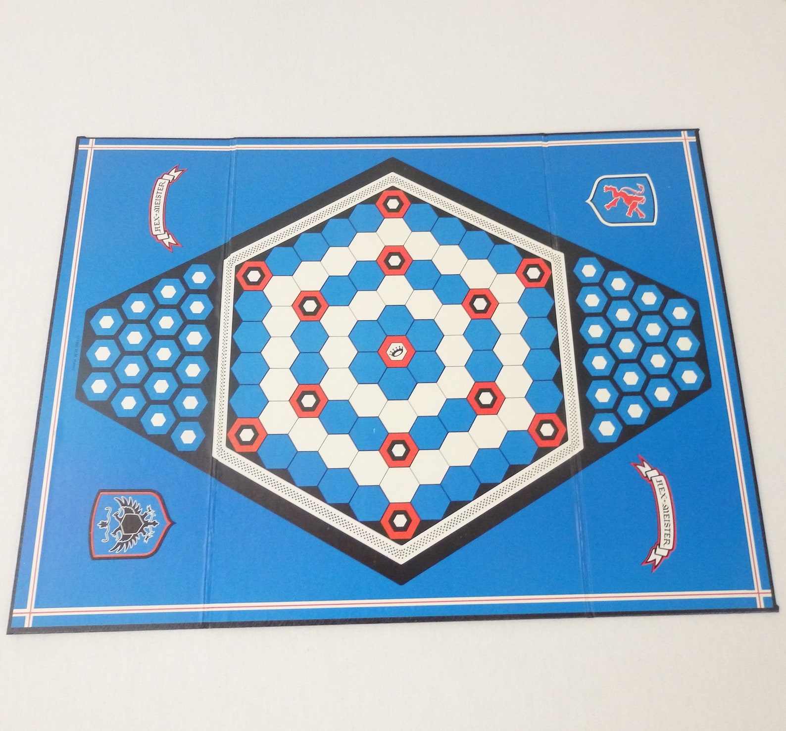 Vintage années 80 Hex Meister Jeu WM Helvey Jeu de société Etsy