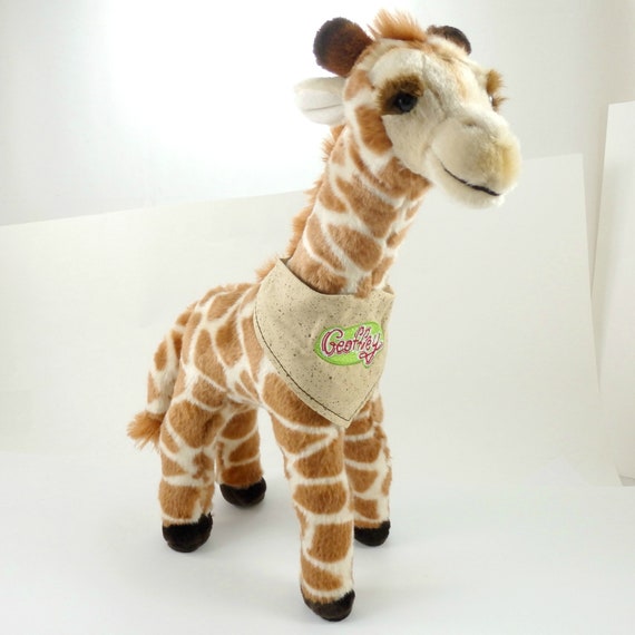 Vintage 2000 Toys R Us Geoffrey la girafe en peluche, peluche qui