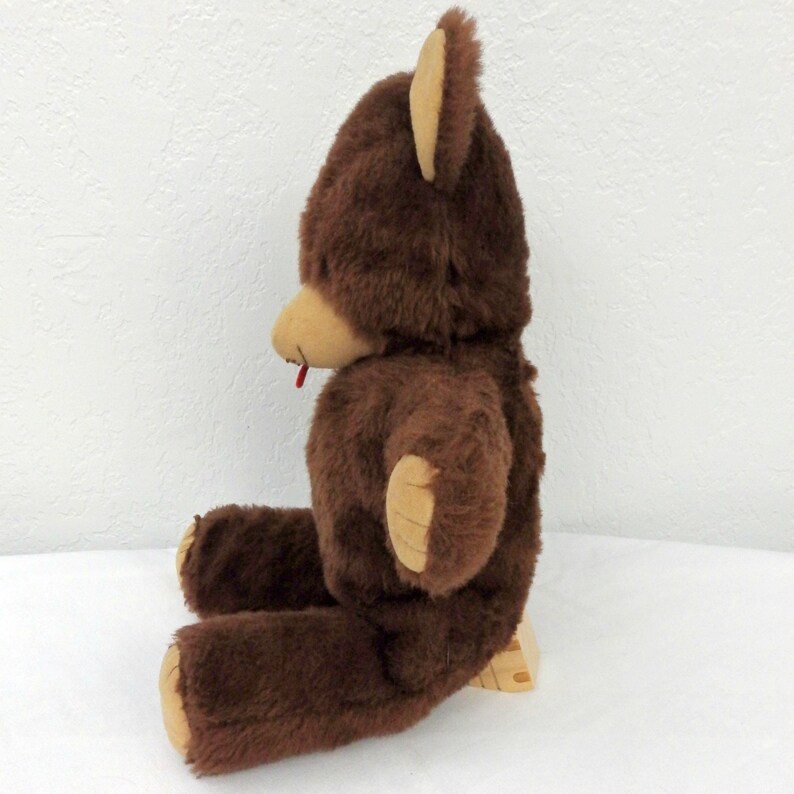 Vintage 50s 60s Brown Bear Plush Toy Brown Teddy Bear | Etsy