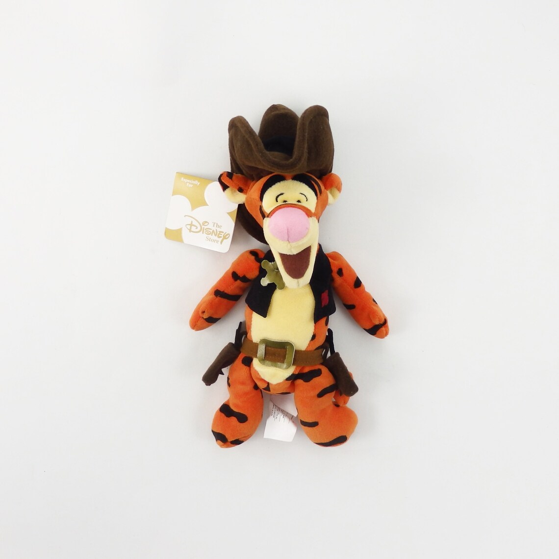 Vintage 90s Disney Tigger Plush Toy Cowboy Tigger Bean Bag | Etsy